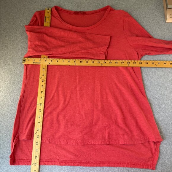 Cut Loose Watermelon Pink 3/4 Sleeve Shirt Top Casual Everyday Wear Size Large - Picture 6 of 11